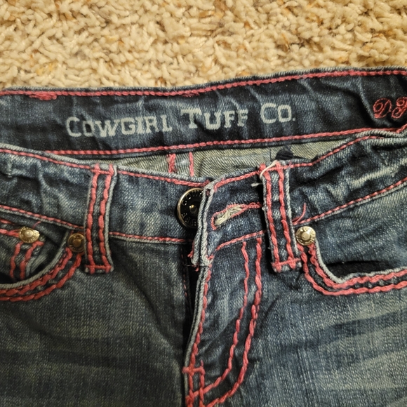2- Pair Cowgirl Tuff Jeans - Picture 10 of 12